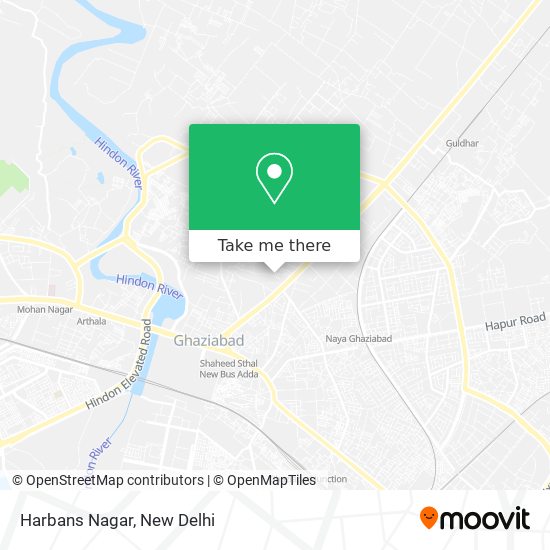 Harbans Nagar map