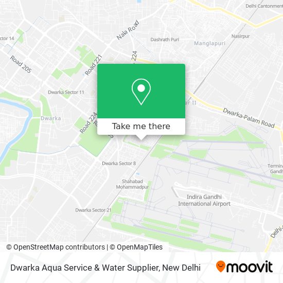 Dwarka Aqua Service & Water Supplier map