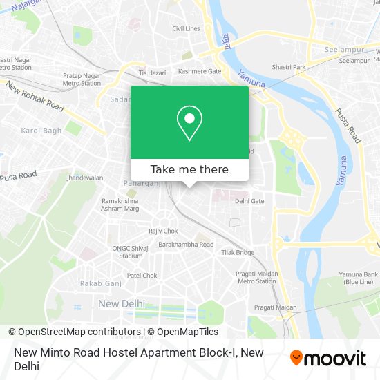 New Minto Road Hostel Apartment Block-I map