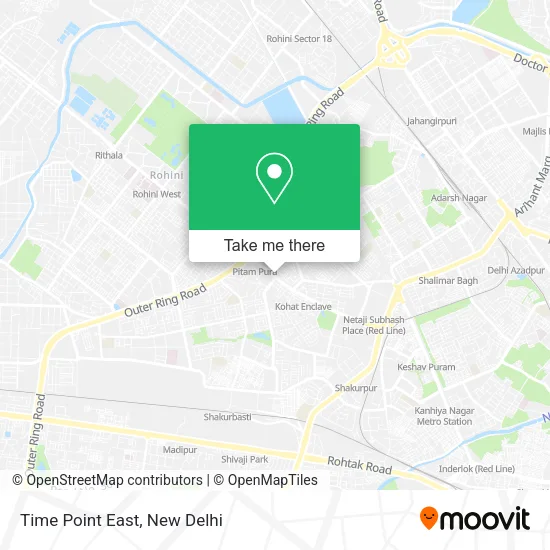 Time Point East map