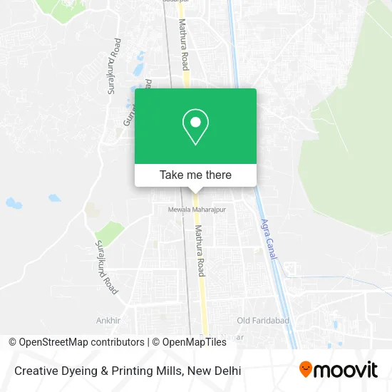 Creative Dyeing & Printing Mills map