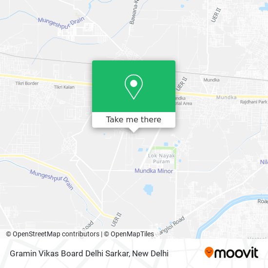 Gramin Vikas Board Delhi Sarkar map