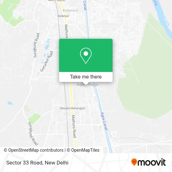 Sector 33 Road map