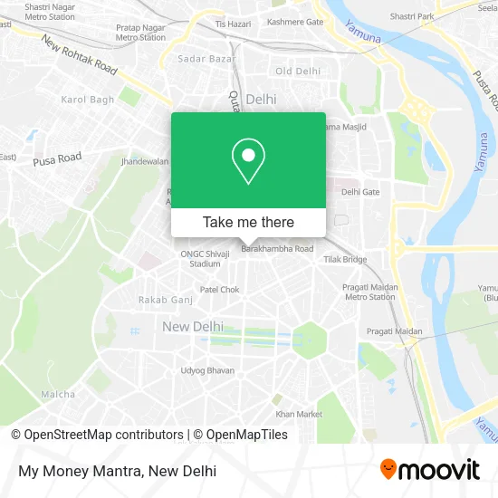 My Money Mantra map