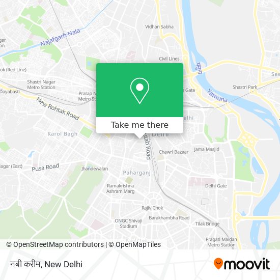नबी करीम map