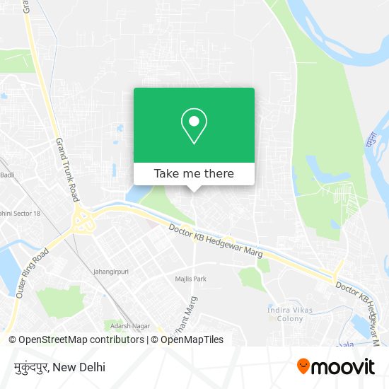 मुकुंदपुर map