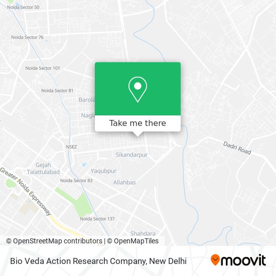 Bio Veda Action Research Company map