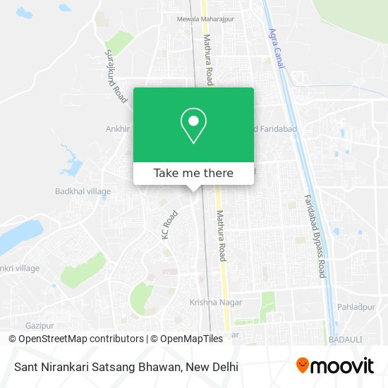 Sant Nirankari Satsang Bhawan map