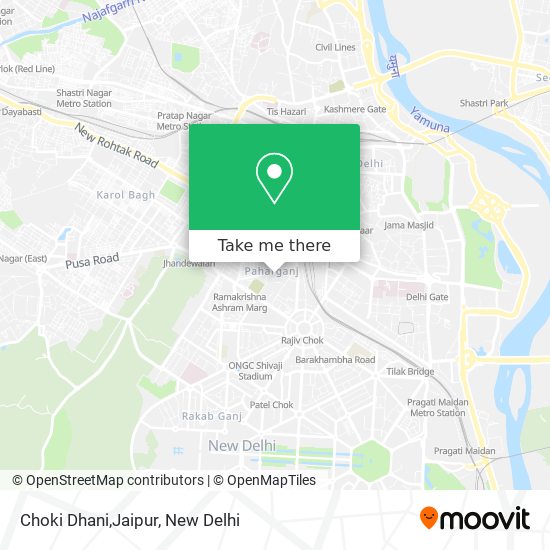 Choki Dhani,Jaipur map