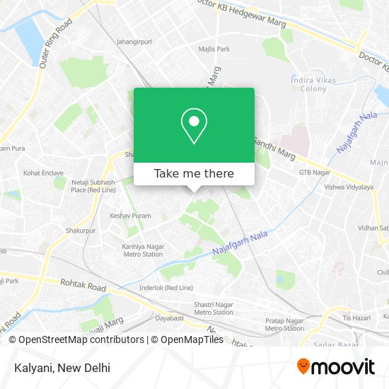 Kalyani map