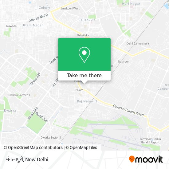 मंगलापुरी map