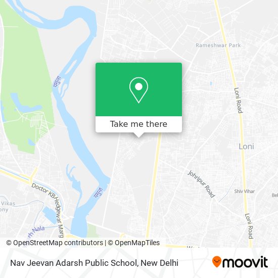 Nav Jeevan Adarsh Public School map