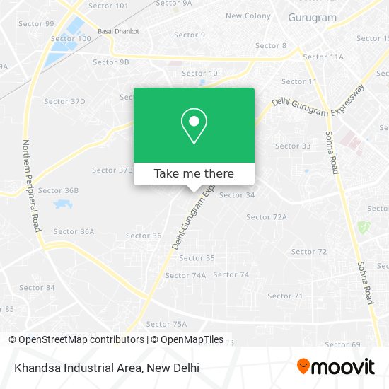 Khandsa Industrial Area map