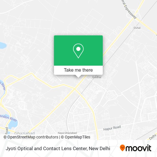 Jyoti Optical and Contact Lens Center map