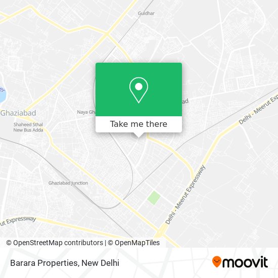 Barara Properties map