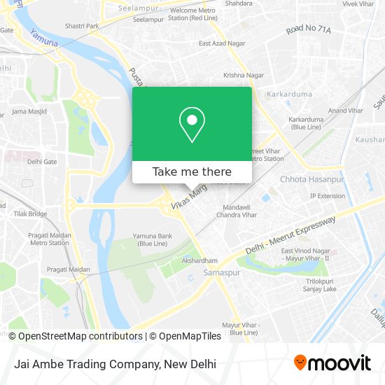 Jai Ambe Trading Company map