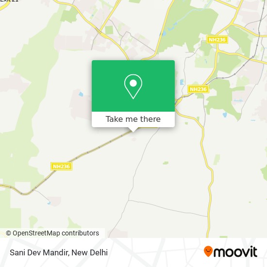 Sani Dev Mandir map
