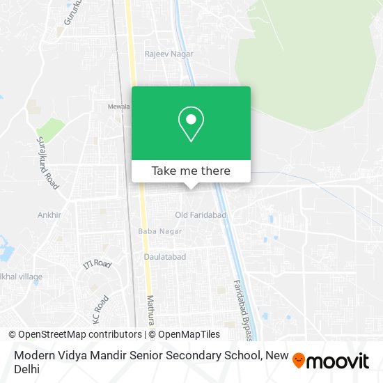 Modern Vidya Mandir Senior Secondary School map