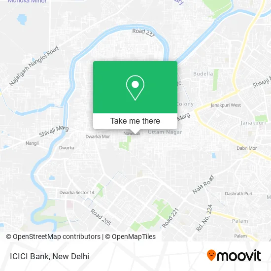 ICICI Bank map