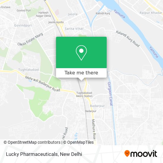 Lucky Pharmaceuticals map