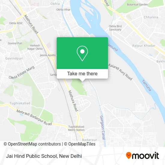 Jai Hind Public School map