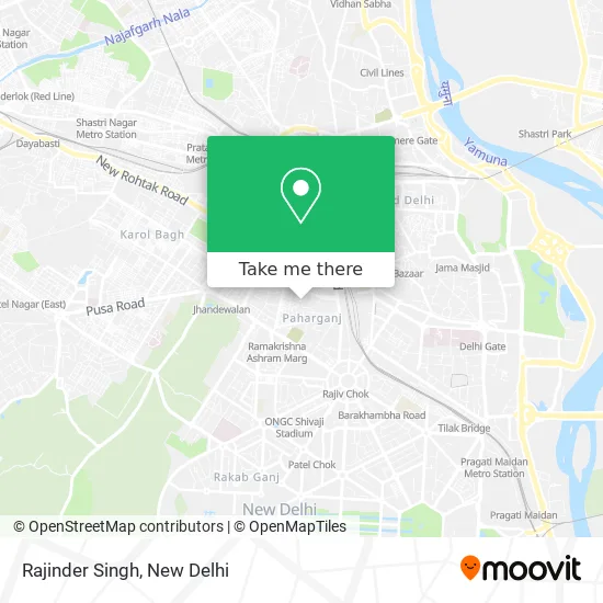 Rajinder Singh map
