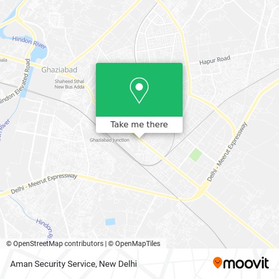 Aman Security Service map