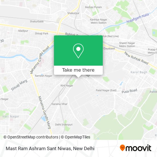 Mast Ram Ashram Sant Niwas map