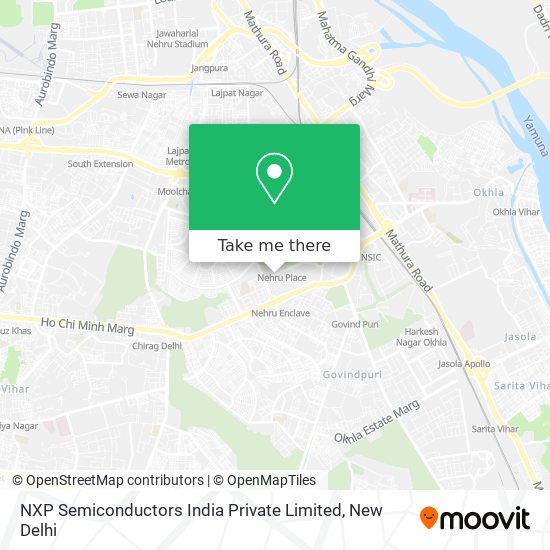 NXP Semiconductors India Private Limited map