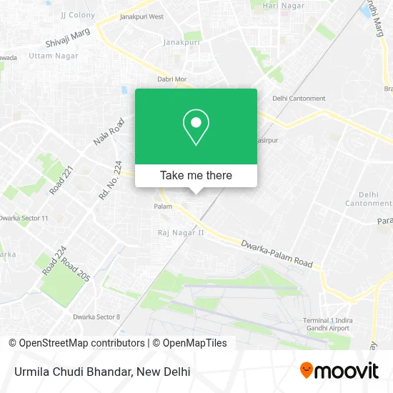 Urmila Chudi Bhandar map