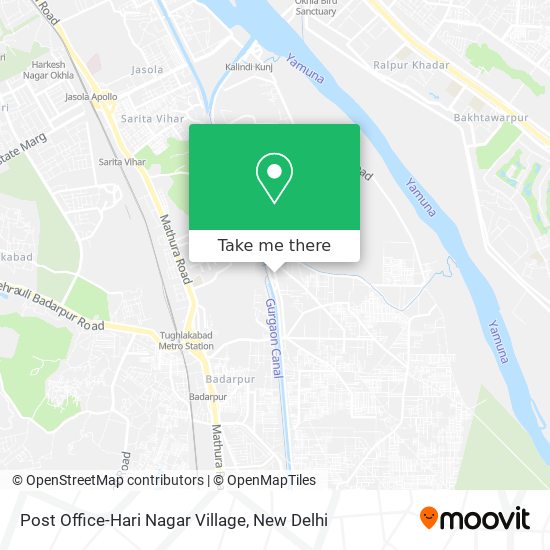 Hari Nagar Delhi Map How To Get To Post Office-Hari Nagar Village In Delhi By Bus, Metro Or  Train?