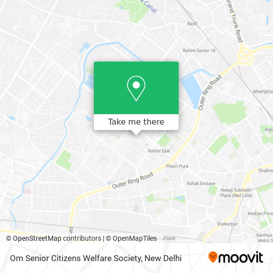 Om Senior Citizens Welfare Society map