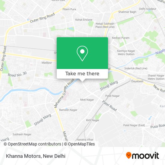 Khanna Motors map