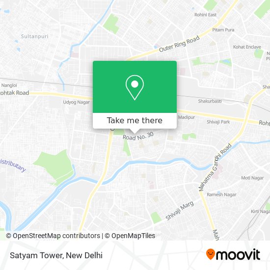 Satyam Tower map