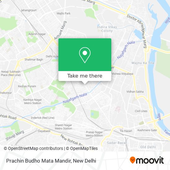 Prachin Budho Mata Mandir map