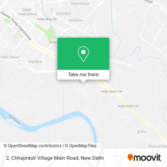 2, Chhaprauli Village Main Road map