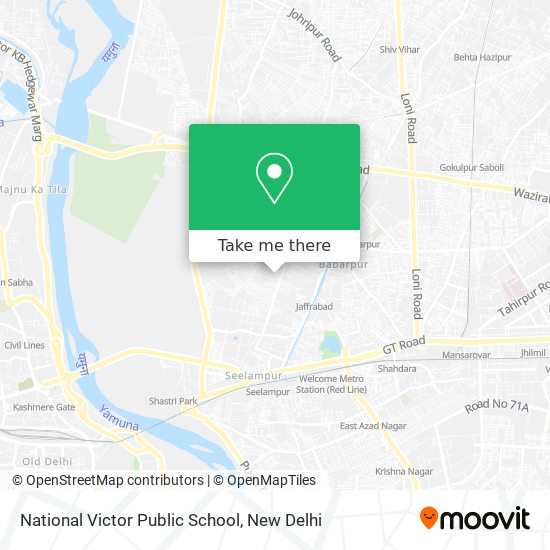 National Victor Public School map