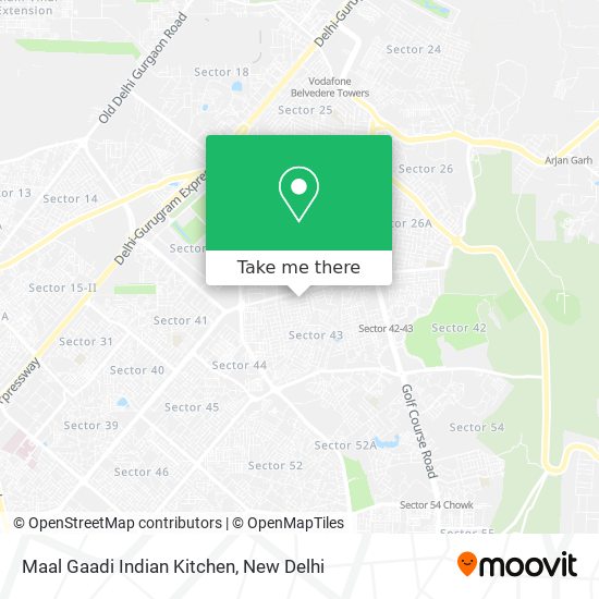 Maal Gaadi Indian Kitchen map