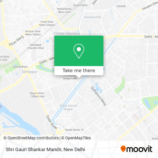 Shri Gauri Shankar Mandir map