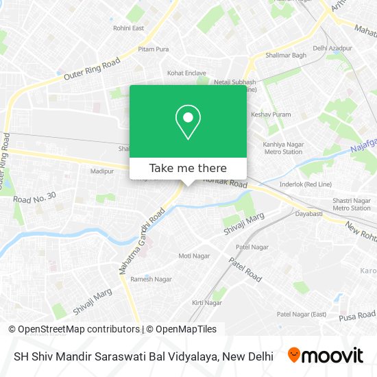 SH Shiv Mandir Saraswati Bal Vidyalaya map