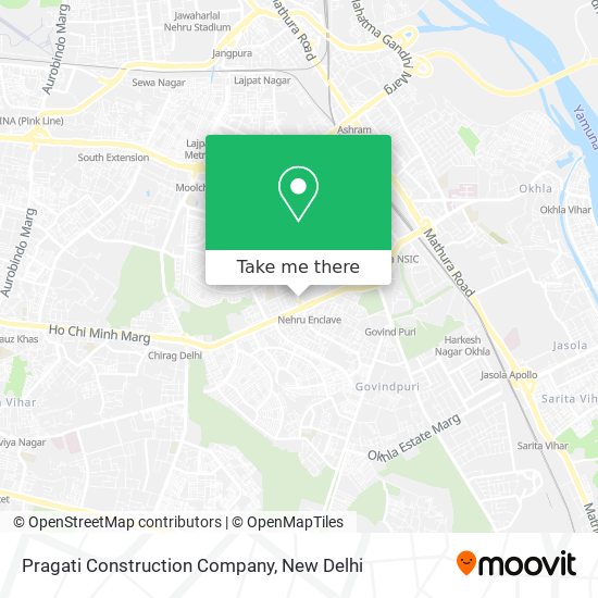 Pragati Construction Company map