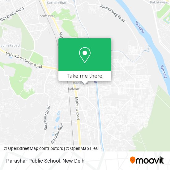 Parashar Public School map