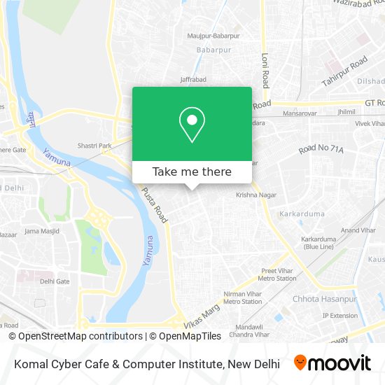 Komal Cyber Cafe & Computer Institute map