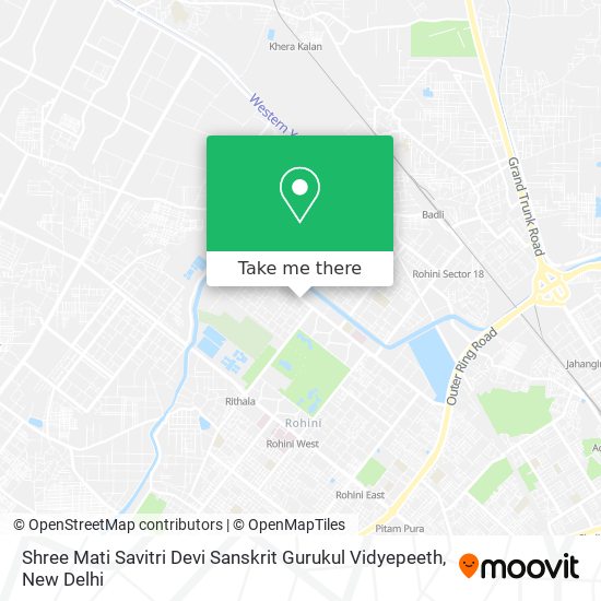 Shree Mati Savitri Devi Sanskrit Gurukul Vidyepeeth map