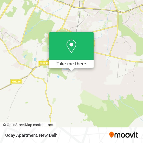 Uday Apartment map