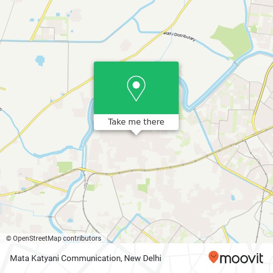 Mata Katyani Communication map