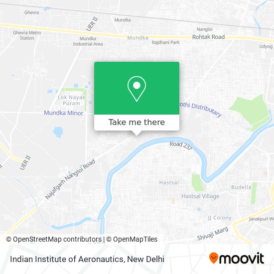 Indian Institute of Aeronautics map