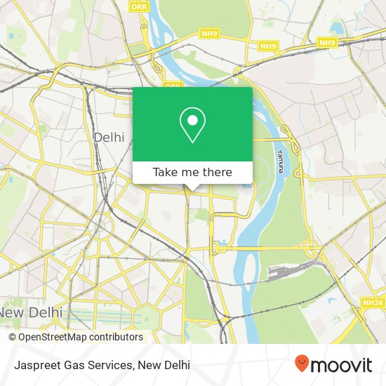 Jaspreet Gas Services map