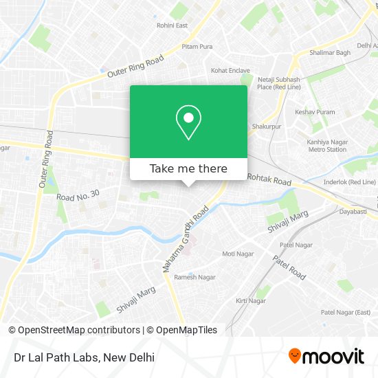 Dr Lal Path Labs map