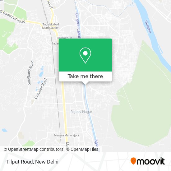 Tilpat Road map